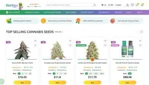 Herbies Seeds Homepage - featured image
