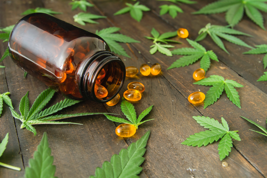 cbd gel caps - featured image