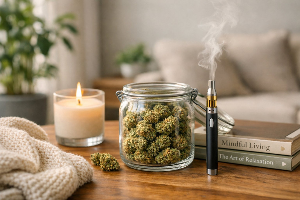 cannabis for relaxation - featured image