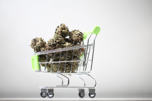 weed on shopping cart - featured image